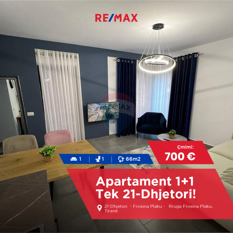 Apartament - Për Qira - Rruga Frosina Plaku, Tiranë