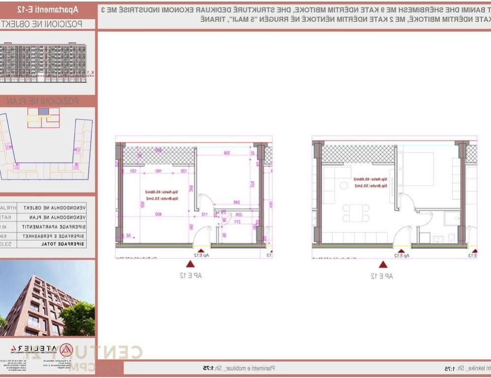 Shesim apartament 1+1 në rezidencën Phoenix – Yzberish