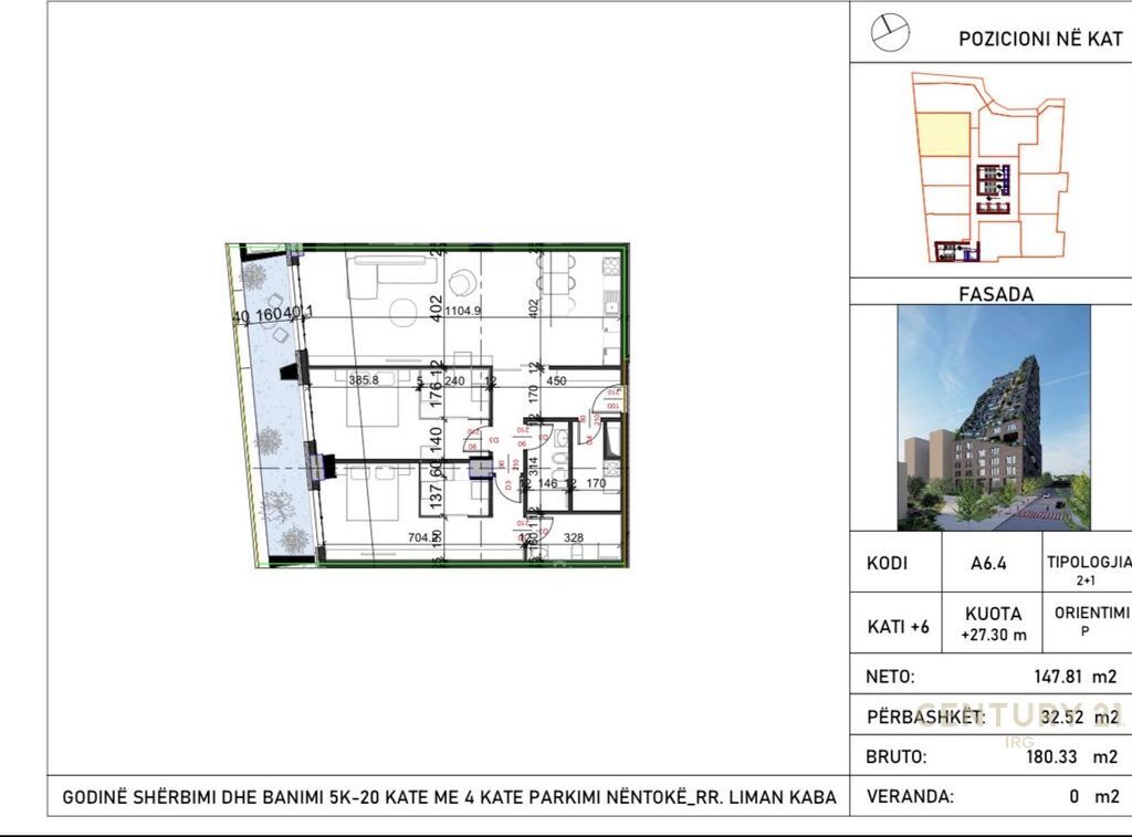 SHITET APARTAMENT 2+1+2 TEK KOMPLEKSI DINAMO !