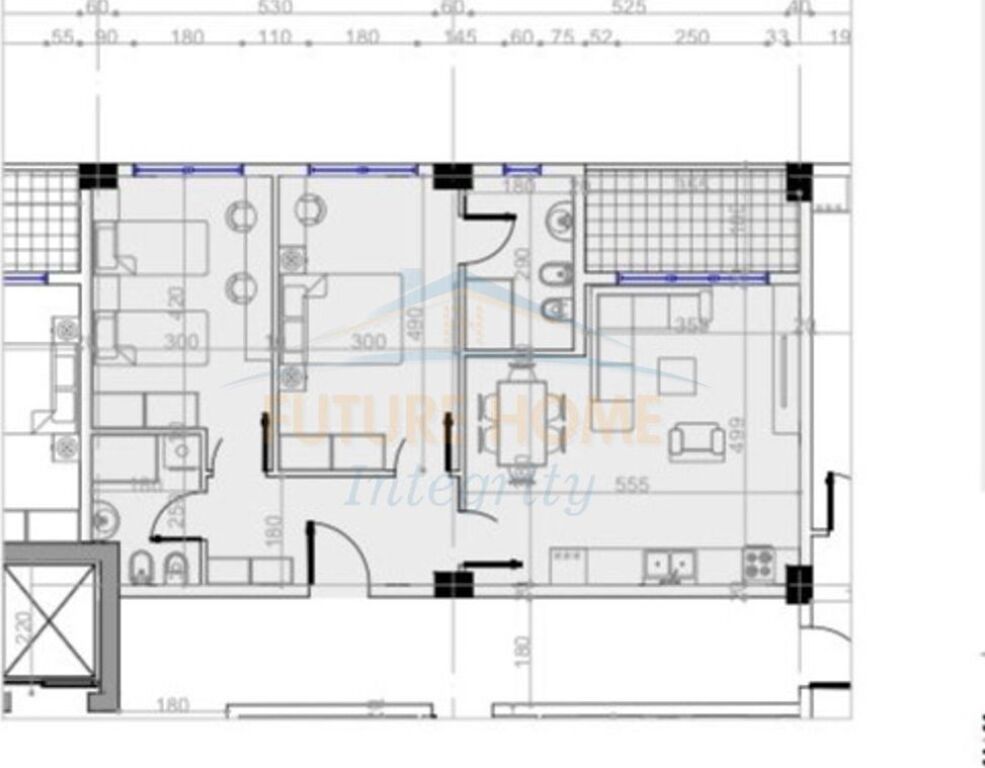 In vendita, Appartamento 2+1+2, Residenza Platinium I, Tirana.