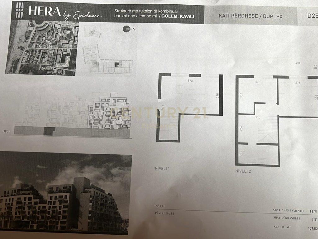 Dupleks për shitje tek residenca ''HERA ''!