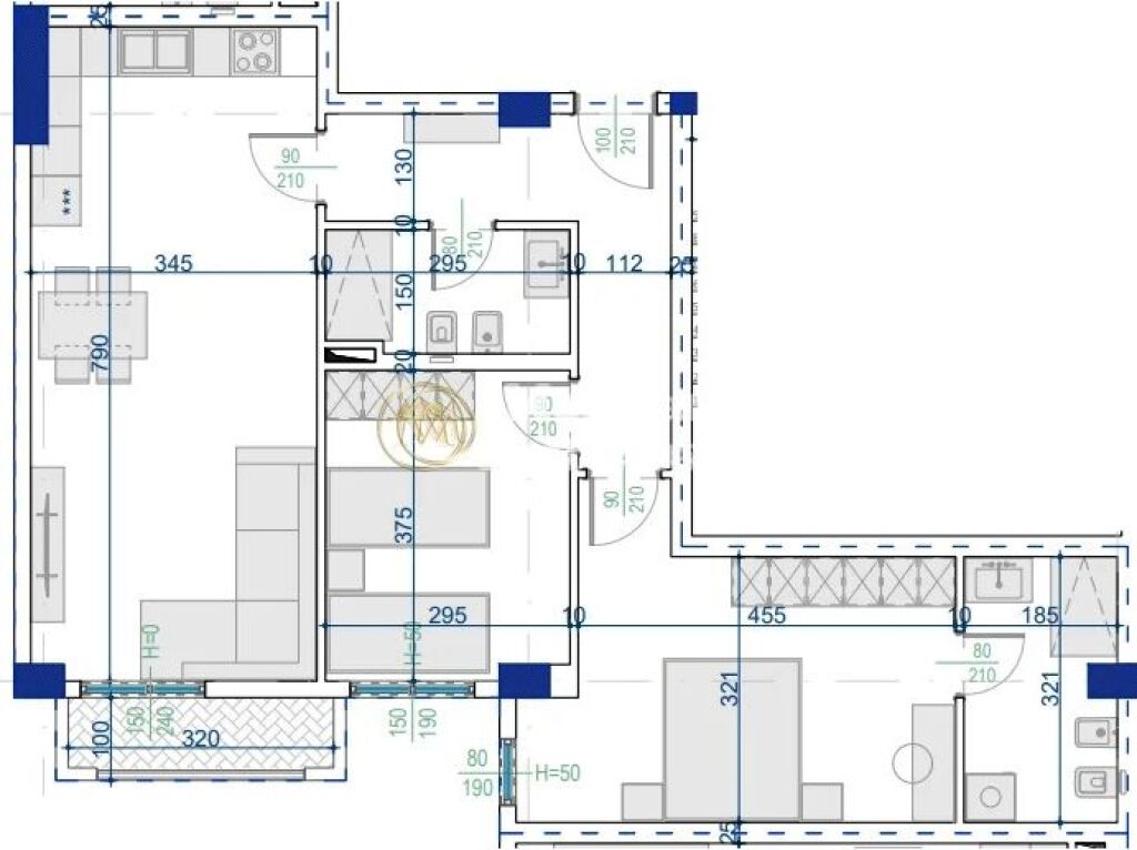 Sale | Apartment 2 + 1 | Kamëz | 88000 €