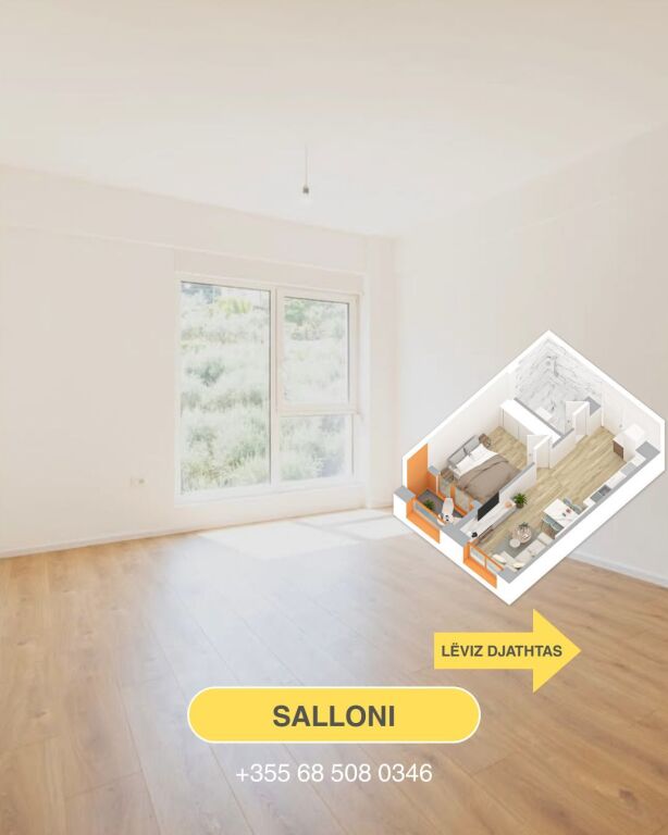 Selling 1+1 apartment in Ali Dem 84,000 Euro ready to live (Kadiu Residence)