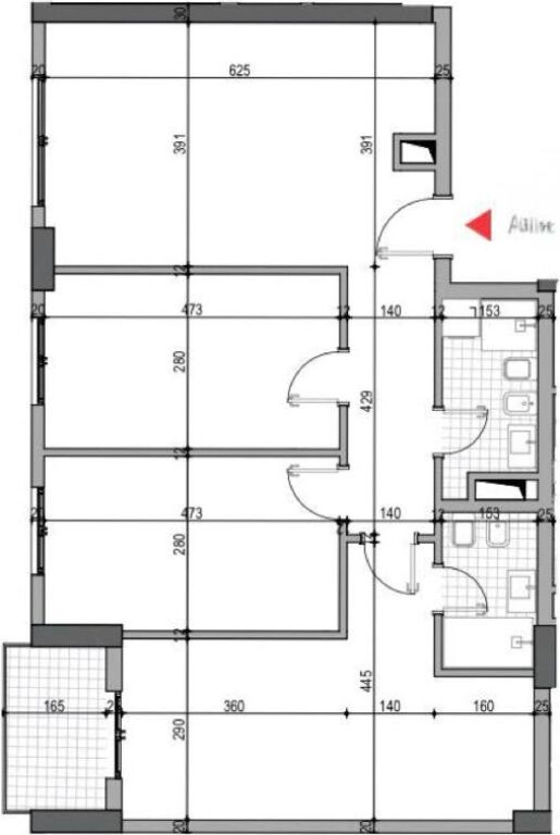 Appartamento 3+1 in vendita in Via 5 Maji.