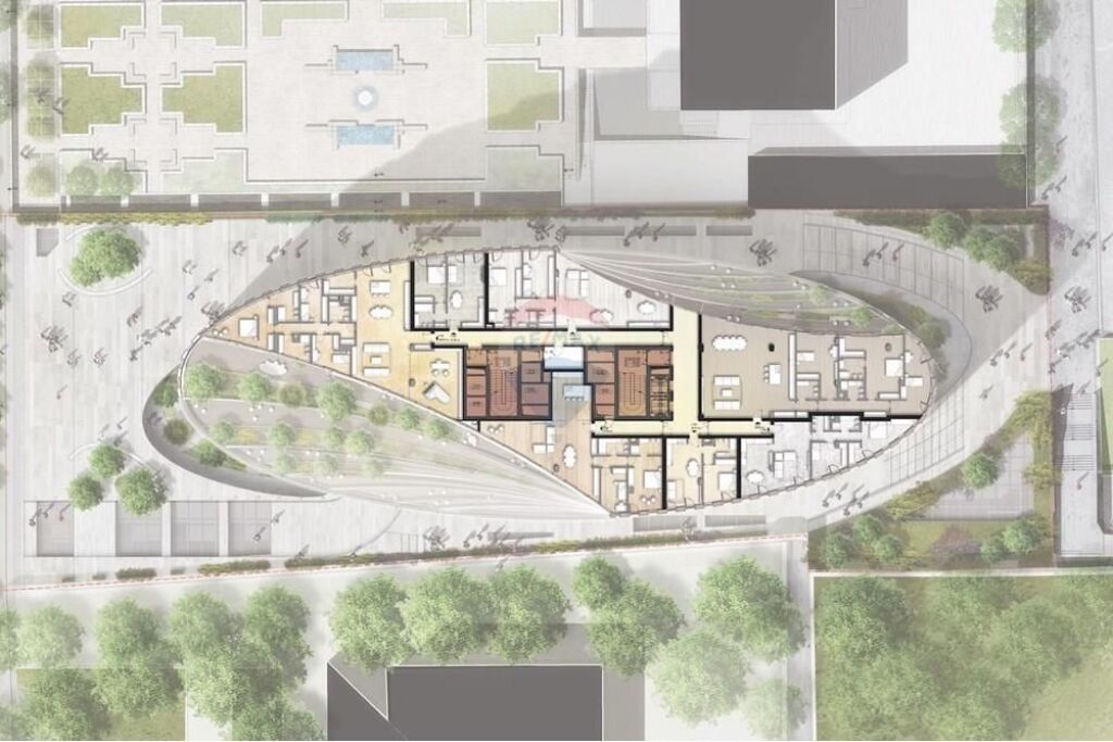 Ofrohen zyra me qira, te MET Tirana Building