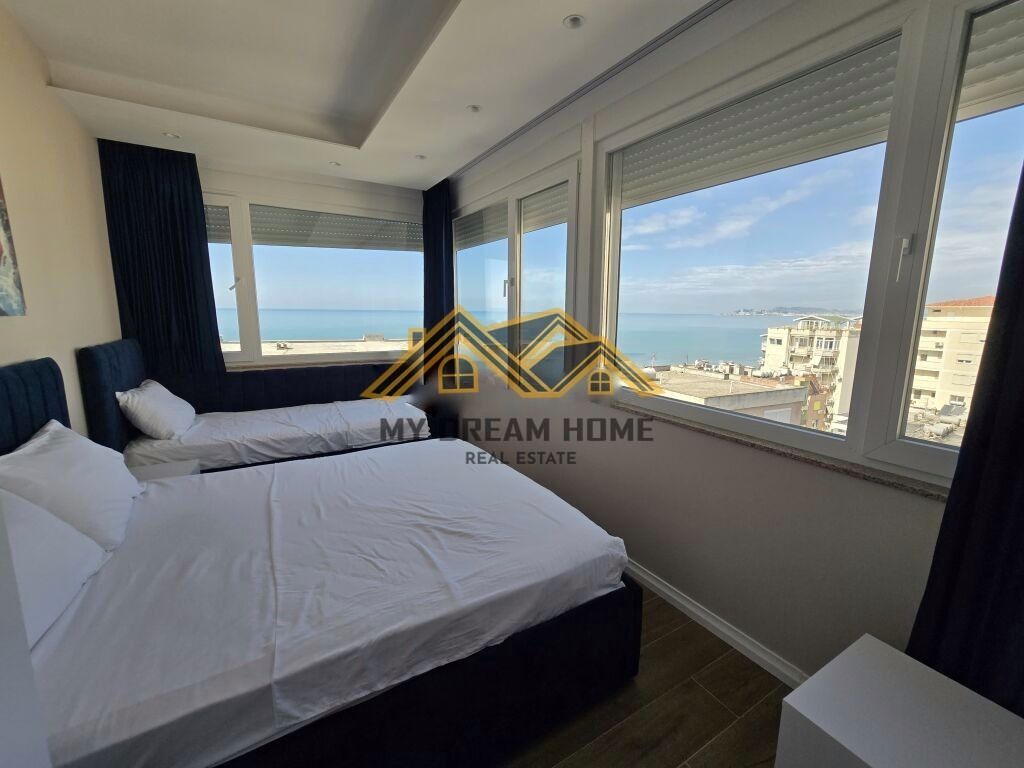 Apartament 1+1 me Pamje Deti në Shkëmbi i Kavajës!