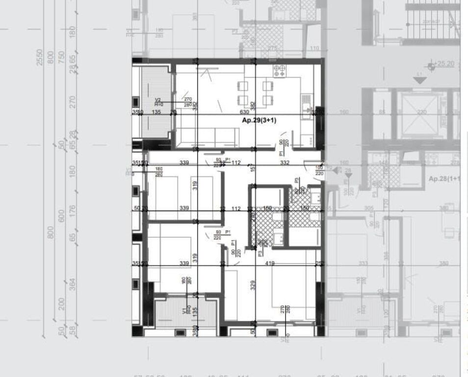 Occasion for a few days!!! Apartments for Sale 600 euro/m2 below the company's price at Filigree Tower, in Tirana