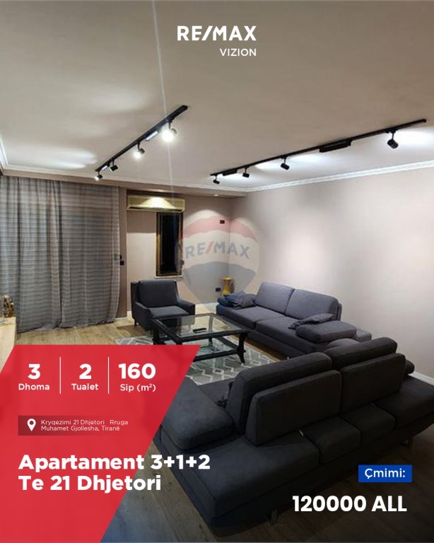 APPARTAMENTO 3+1+2 IN AFFITTO A 21 DICEMBRE