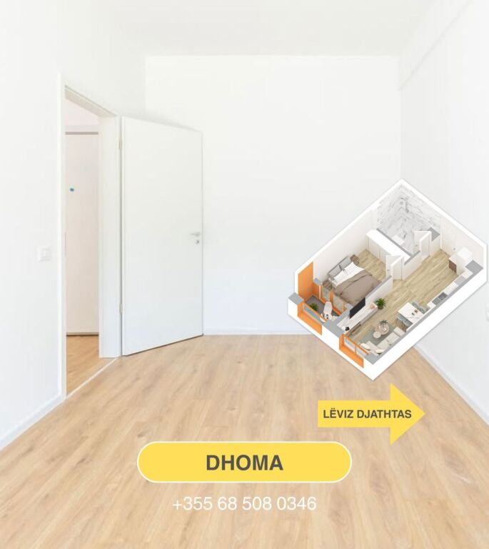 Selling 1+1 apartment in Ali Dem 84,000 Euro ready to live (Kadiu Residence)