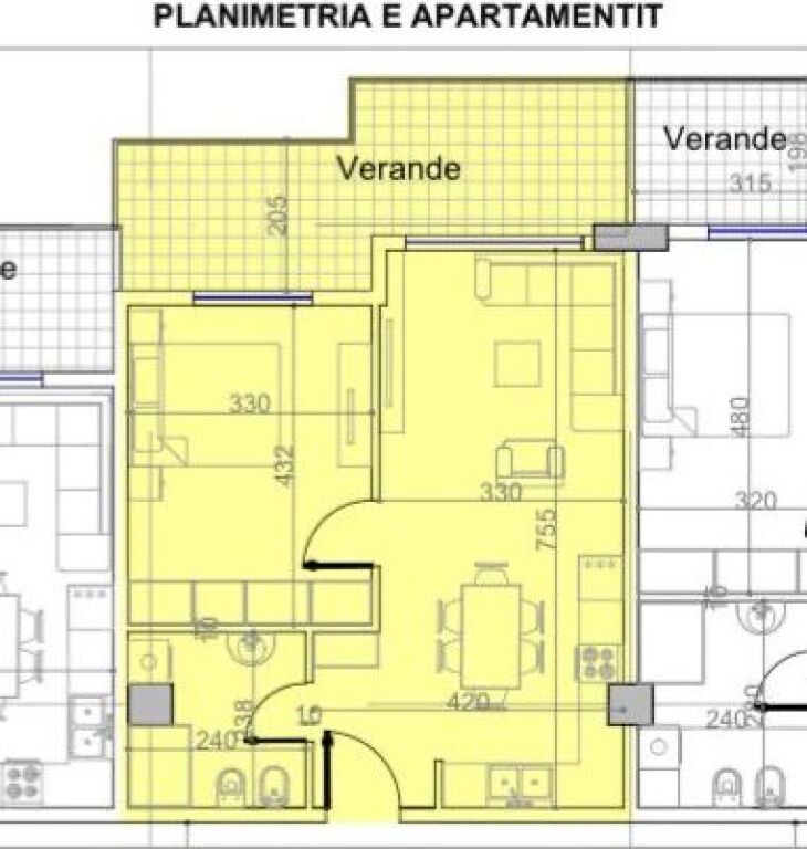 ✨Shitet Apartament 1+1 me Verandë | 📍Belfiore Residence 1, Paskuqan