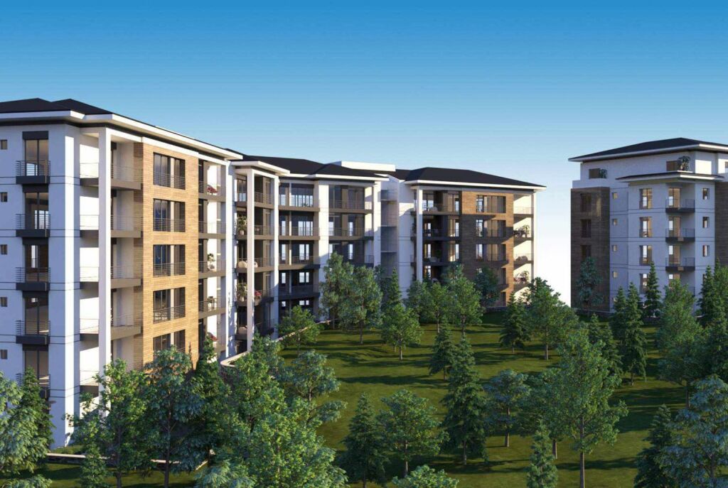 APARTAMENT NE SHITJE 2+1+2 TE PALLADIUM REZIDENCE , LIQENI THATE