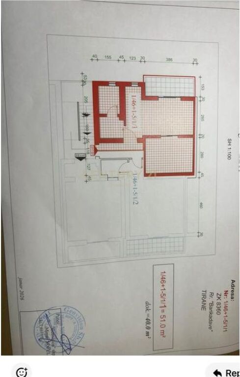 Apartament 1+1 per shitje tek Rruga e Barrikadave!
