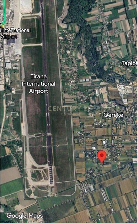 Toke për Shitje pranë Aeroportit Ndërkombëtar të Tiranës