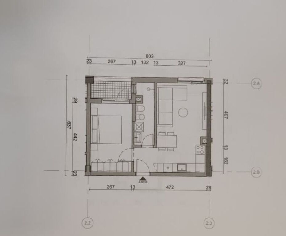 FOR SALE APARTMENT 1+1 FRESK 8,323,000 LEKE