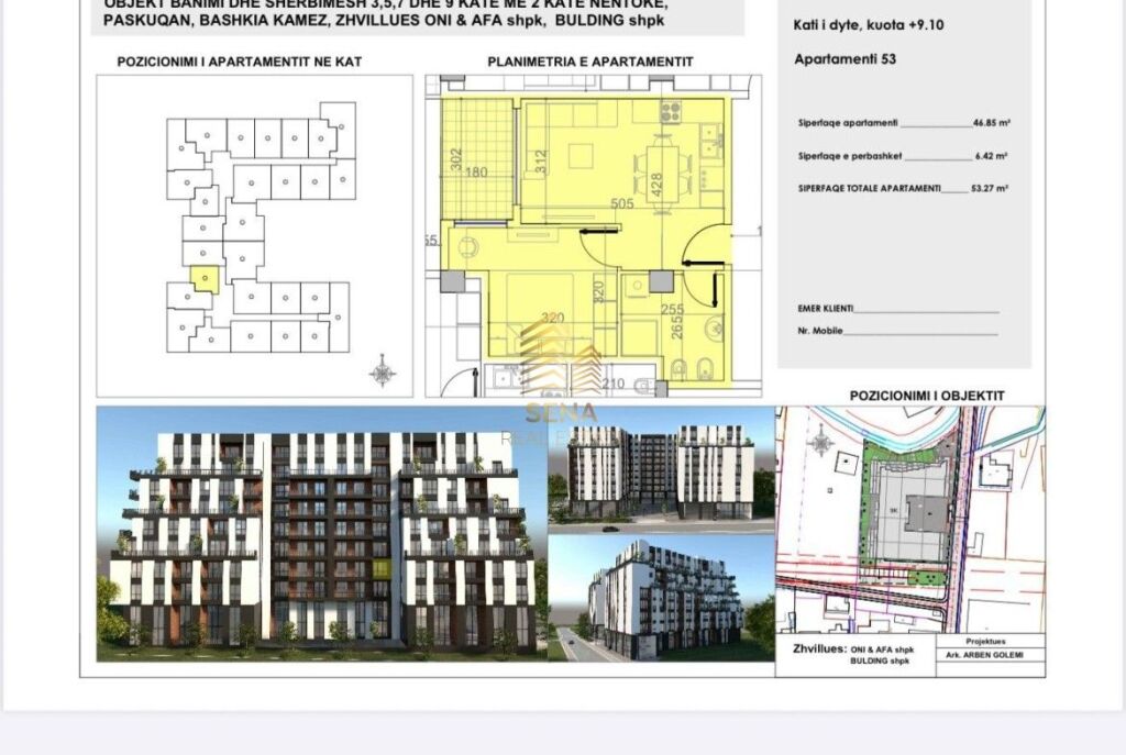 In vendita, Appartamento 1+1+balcone, Paskuqan – BelFiore Residence 1, 66.600 Euro