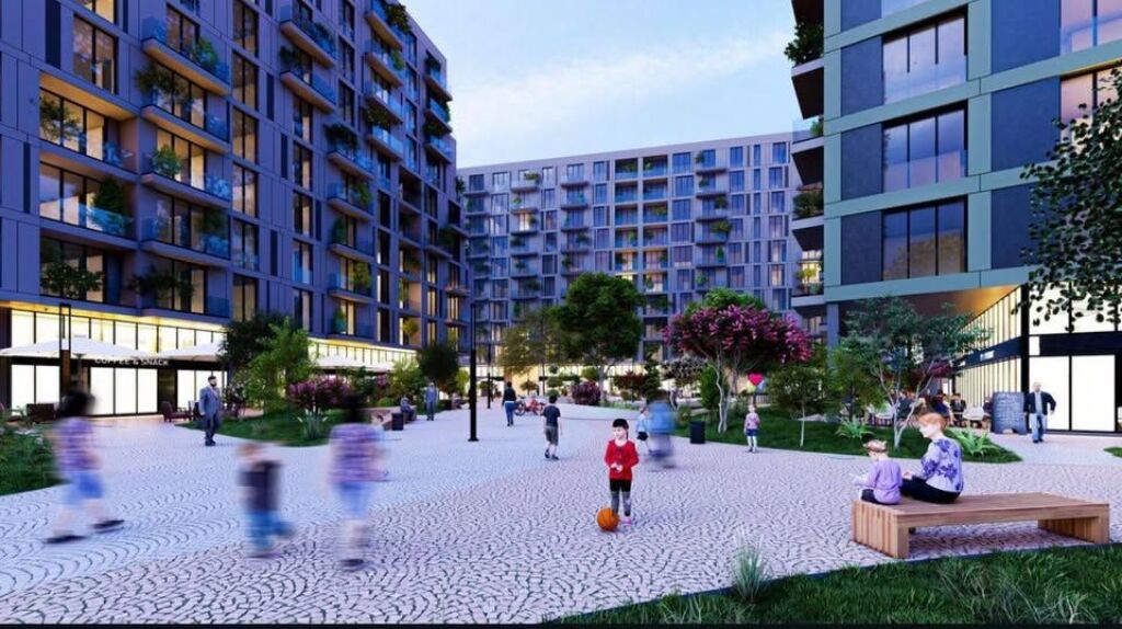 Apartment 1+1 for sale at Golden Gate, Ali Demi