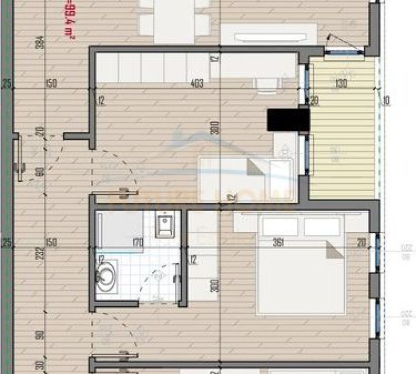 Shitet Apartament 3+1+2, Univers City