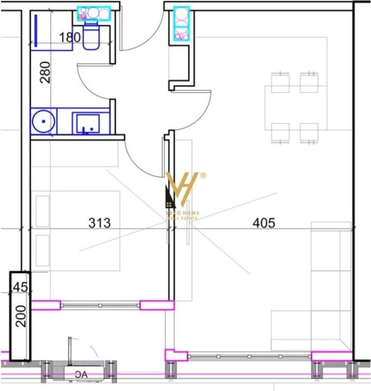 SHITET APARTAMENT 1+1 TE UNITED TOWERS, KOMUNA E PARISIT 186.000 EURO