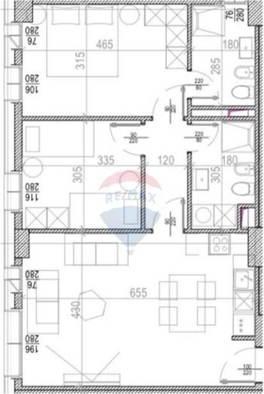 In vendita, Appartamento 2+1+2, Riverside Residence