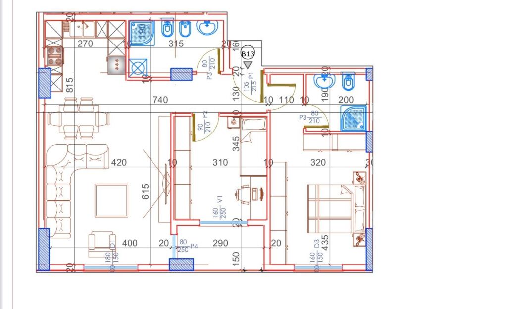 Shitet 2+1+2 Okazion Kamez