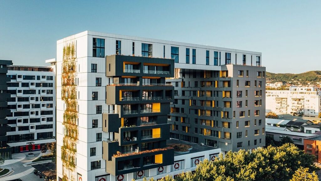 Apartament 2+1 te kompleksi "Square 21"