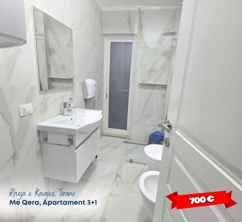 Apartament 3+1 me Qira, Rruga e Kavajës, 21 Dhjetori, Tiranë