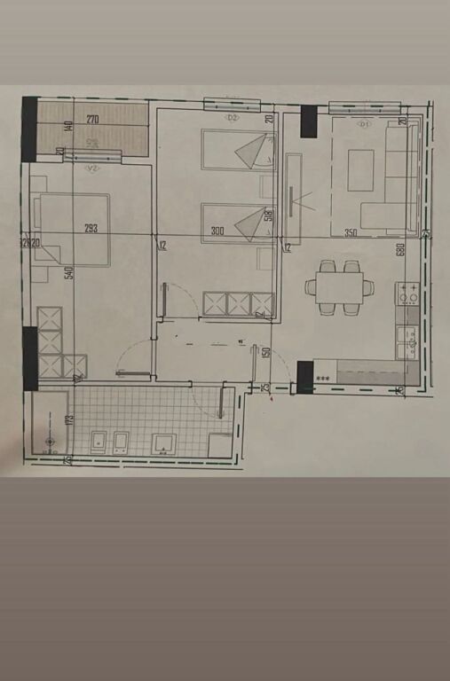 Appartamento 2+1 in vendita a Paskuqan.