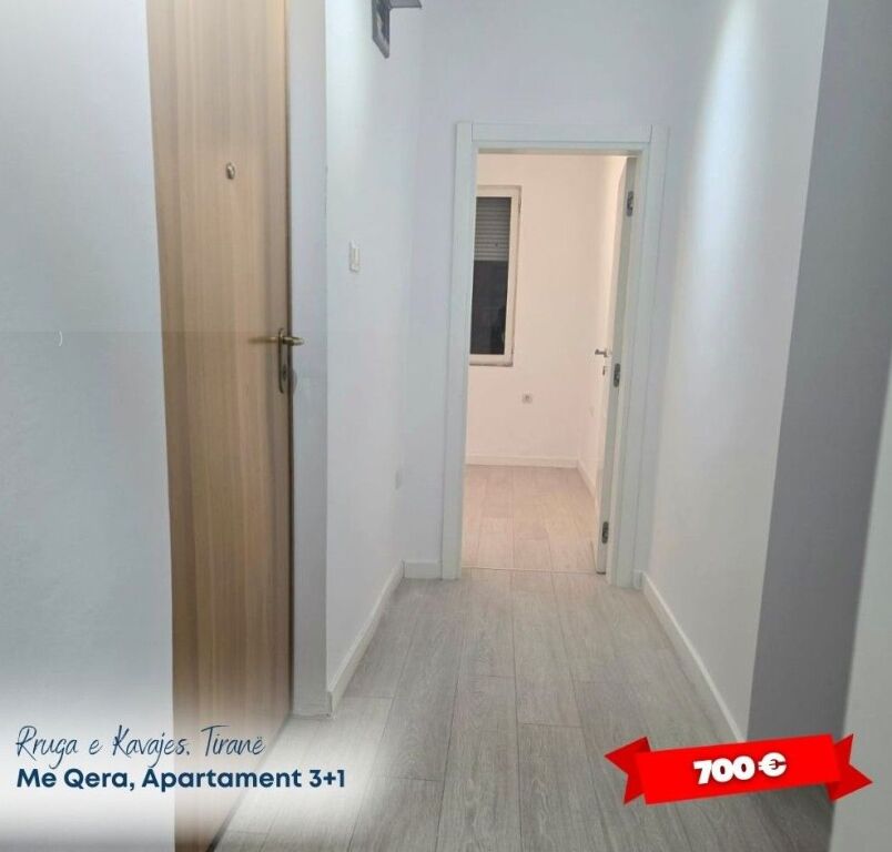 Apartament 3+1 me Qira, Rruga e Kavajës, 21 Dhjetori, Tiranë