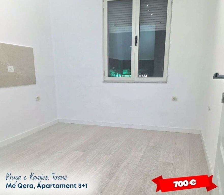 Apartament 3+1 me Qira, Rruga e Kavajës, 21 Dhjetori, Tiranë