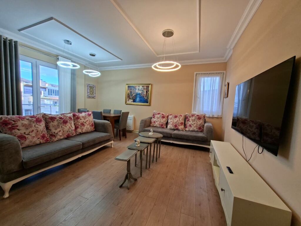 Apartament me Qera; 3+1+2wc & 1 BLLK (📍Liqeni I Thate/ Kompleksi Belleview  ) || ️ E mobiluar / 100% e re  || 100.000 Leke