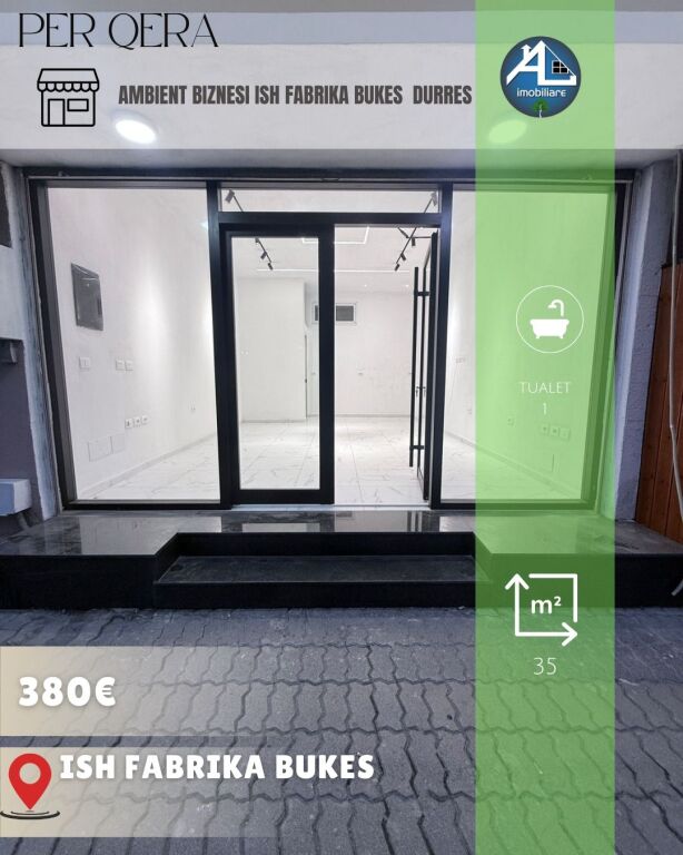 JEPET ME QERA AMBIENT BIZNESI ISH FABRIKA BUKES DURRES