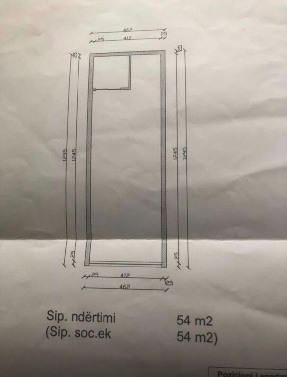 SHOP FOR SALE 54 M2 LAPRAKE 220,000 EURO