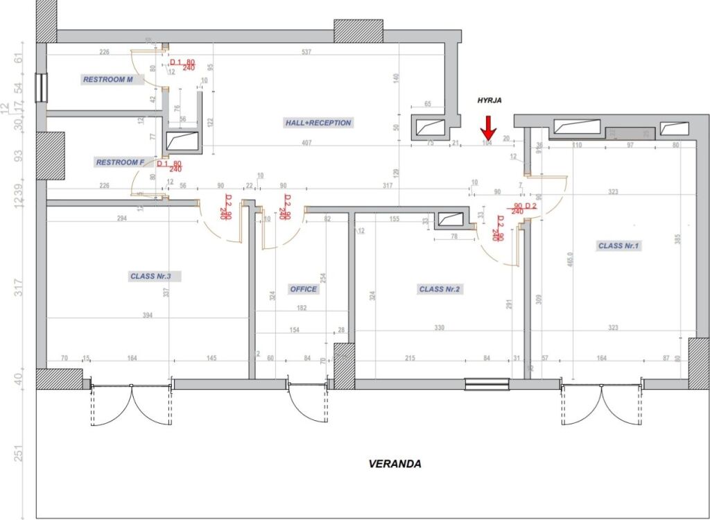 Univers City , business premises for rent