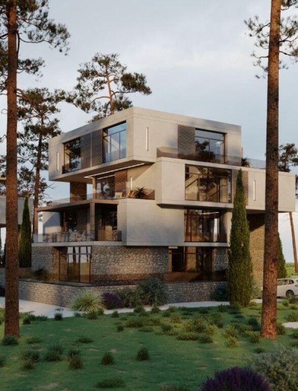 Shitet: 2+1 &amp; Oborr📍Gjiri Lalzit - Porto Lalzi | Yacht Lifestyle (117m2) €258,280