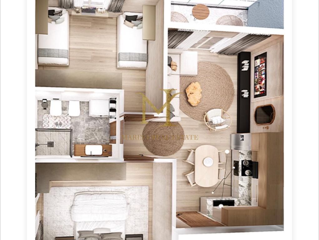 SHITET APARTAMENT 1+1 ORIENTAL GOLEM