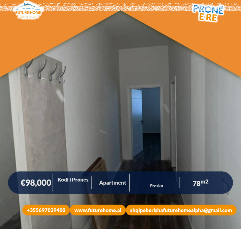 Shitet, Apartament 1+1, Fresku