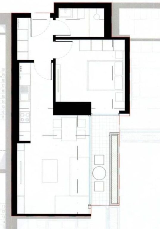 Apartament 1+1 per qira tek Lion Residence 2.