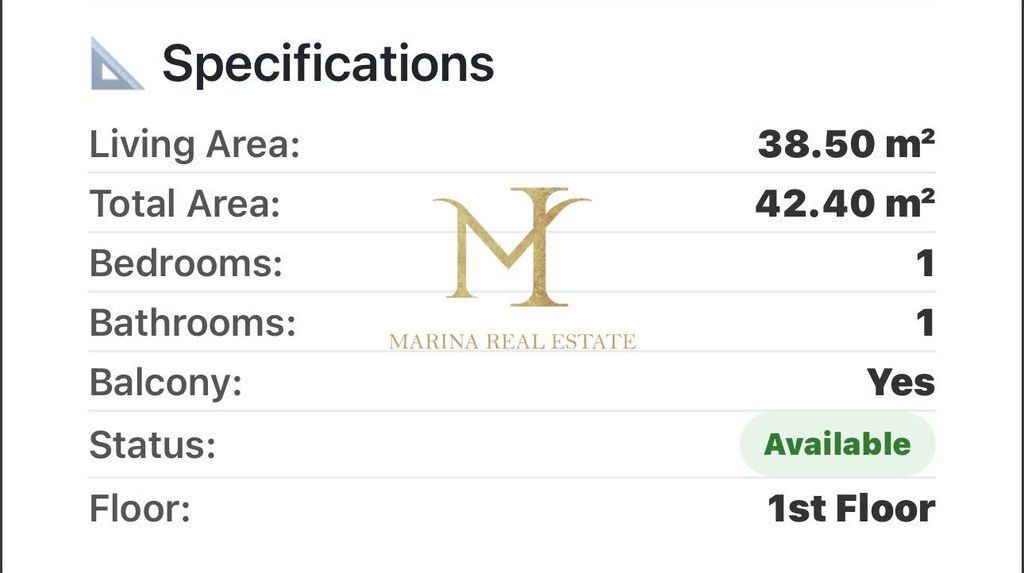 STUDIO FOR SALE WITH POOL VIEW ORIENTAL GOLEM