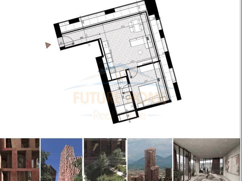 Shitet Apartament 1+1, Bulevardi i Ri, Tiranë.