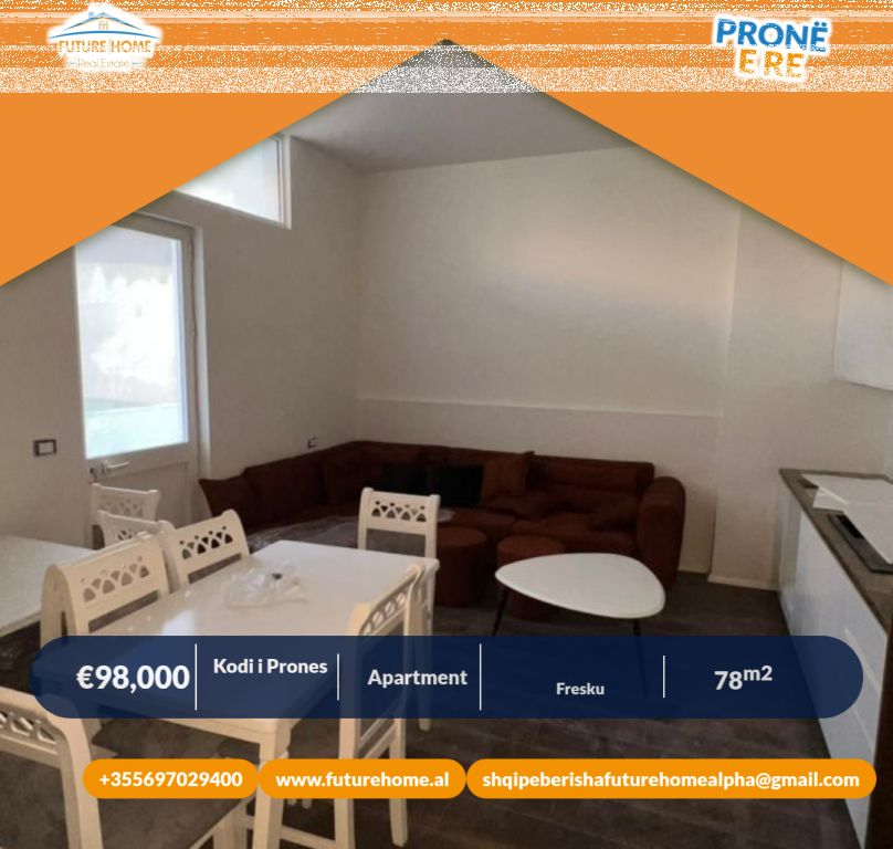 Shitet, Apartament 1+1, Fresku