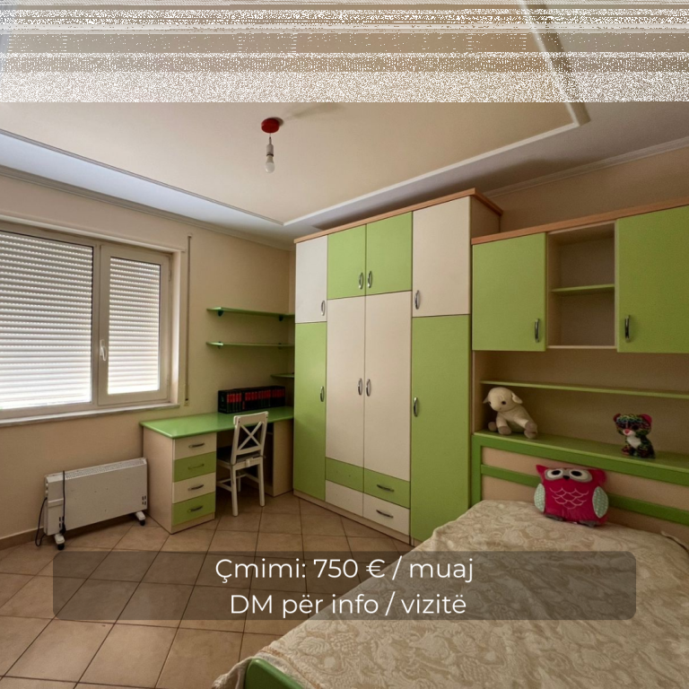 Apartament 2+1 me qira në Rr. Elbasanit