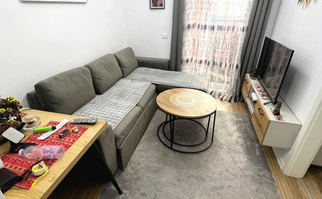 Jepet Me Qera: *1+1*📍*Ali Dem (Mangalem 21)* - Kati.6 - *38,000 Lek/Muaj* || Sp.60m