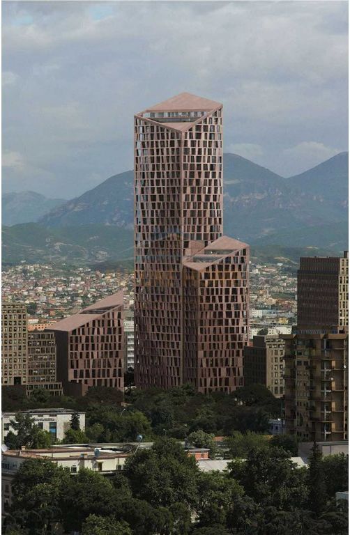 Appartamento 2+1 in vendita, “Tirana New Boulevard Tower”, Nuovo Boulevard.