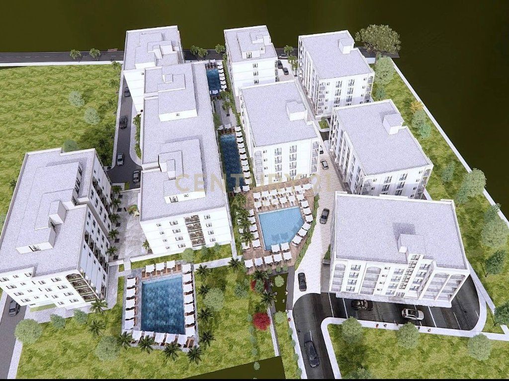 STUDIO FOR SALE WITH POOL VIEW IN THE NEWEST RESIDENCE IN GOLEM WITH 4 POOLS! 57,330 € Total Area 44m2