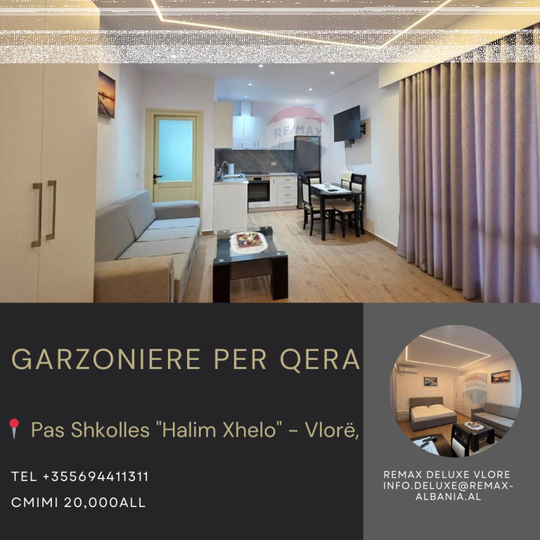 MODERN STUDIO APARTMENTS FOR RENT IN VLORA