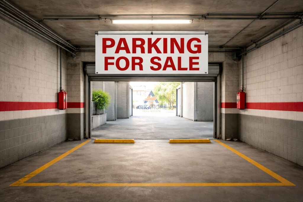 VENDESI DUE POSTI AUTO 75M2 E 6,50M2 "VICINO A GOLDEN PARK" 4,32600 LEKE E 2.26600 LEKE IN VENDITA