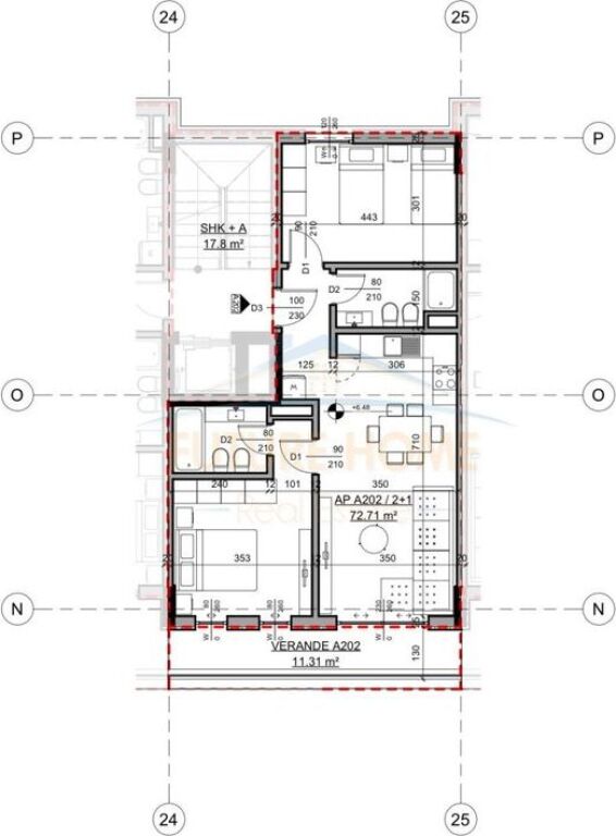 🌊 2+1+2 for sale – Dhërmi | Premium Investment near the Coast