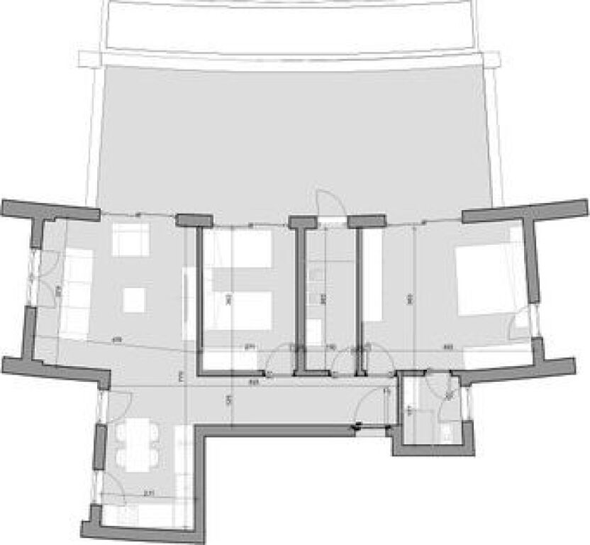 Shitet, Apartament 2+1+2+Verandë, Farka Hills Residences