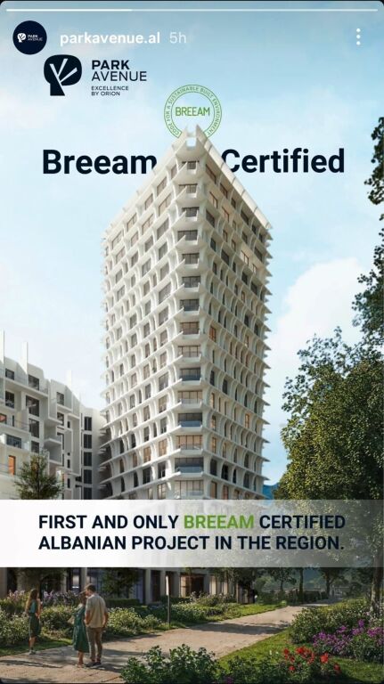 🏡 SHITET APARTAMENT 1+1 – BULEVARDI I RI 📍 Rezidenca Park Avenue