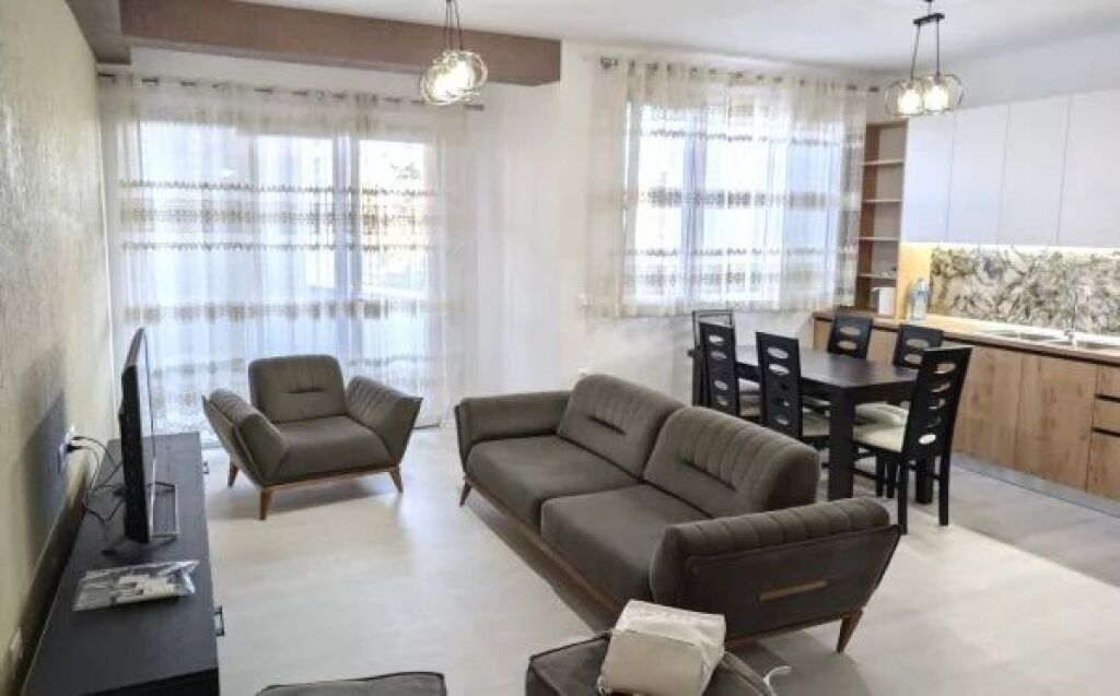 For Rent: 2+1 +1 Parking Spot Former Aviation Field (River Residence - By the Lanes) - 65,000 Lek - Building Year 2025 - 100m² - Modern and secure residence️